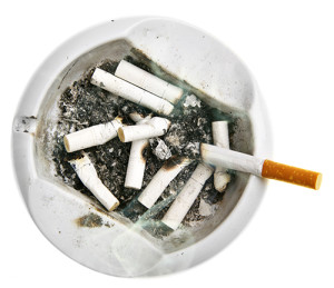 cigarettes in an ashtray copd stages smoking