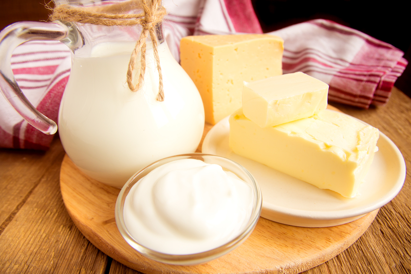 Foods that can produce dairy intolerance symptoms