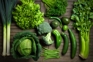 leafy green vegetables are good for gut health