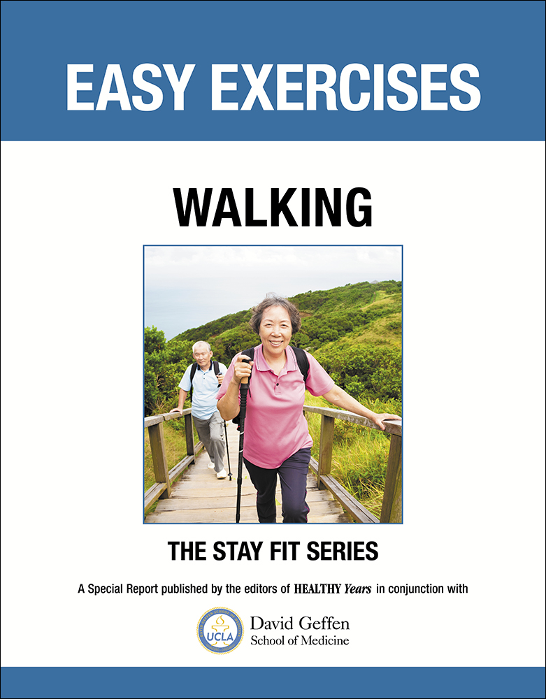 easy exercises walking to stay fit