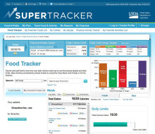 Supertracker sample page