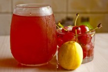 a pitcher of tart cherry juice which may aid sleep